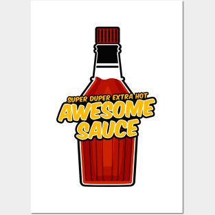 Awesome Sauce Bottle Posters and Art